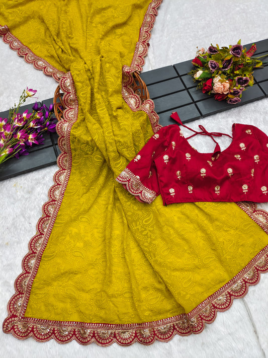 Georgette Saree - BENGAL