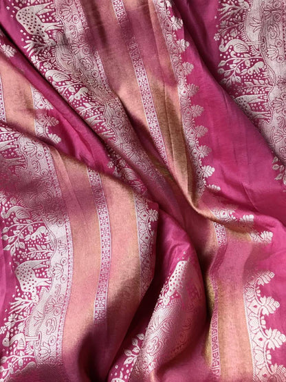 JSS Khadi Crepe Saree