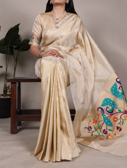 Soft Tissue Silk Saree