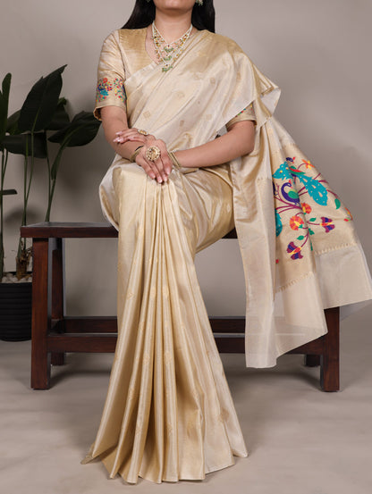 Soft Tissue Silk Saree