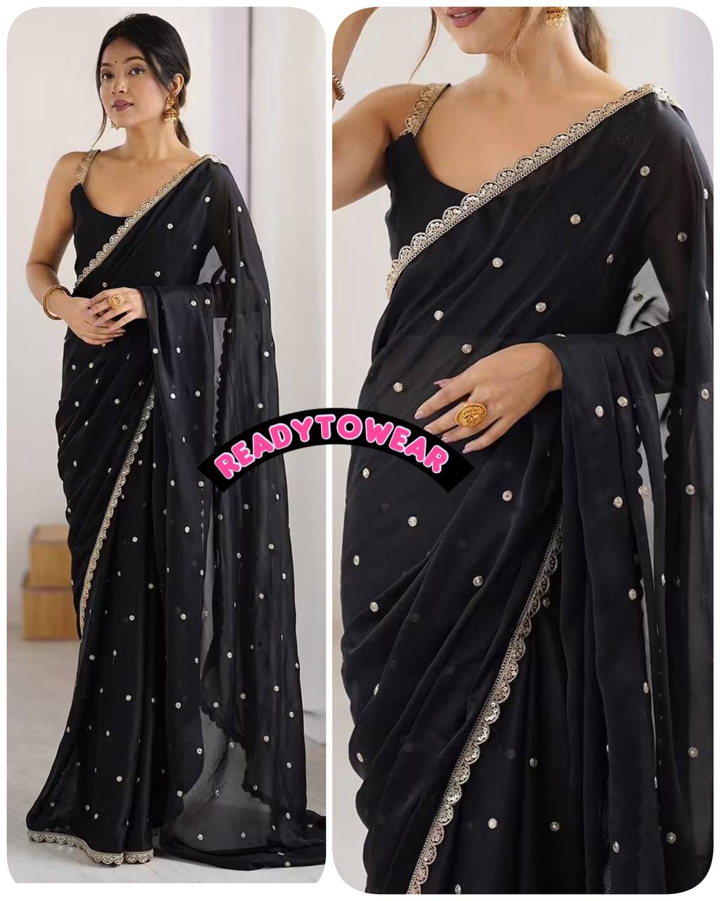 Ready To Wear Saree RTW Rangila
