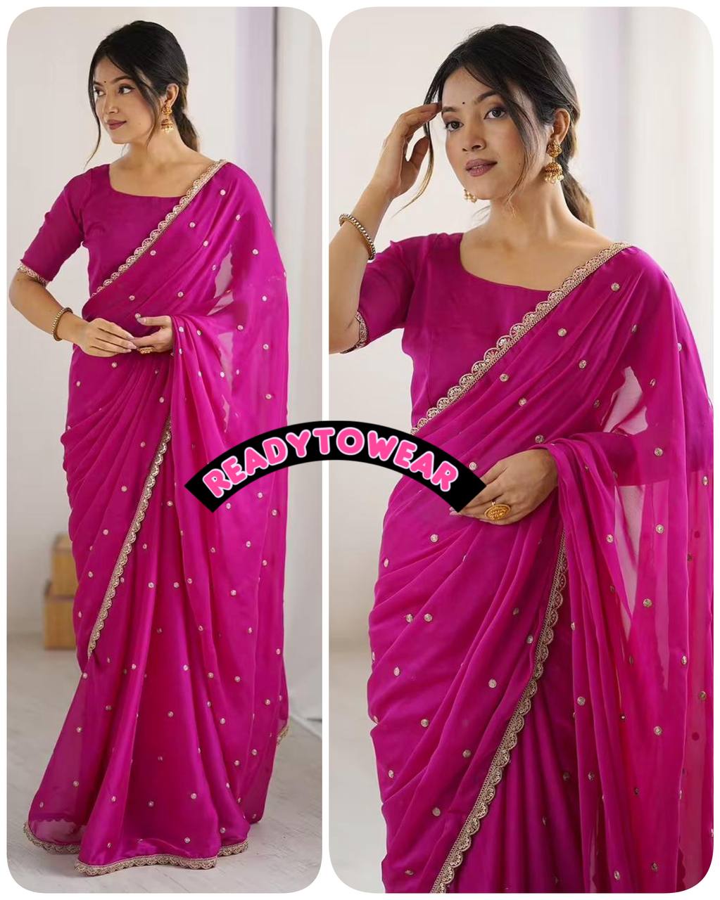 Ready To Wear Saree RTW Rangila