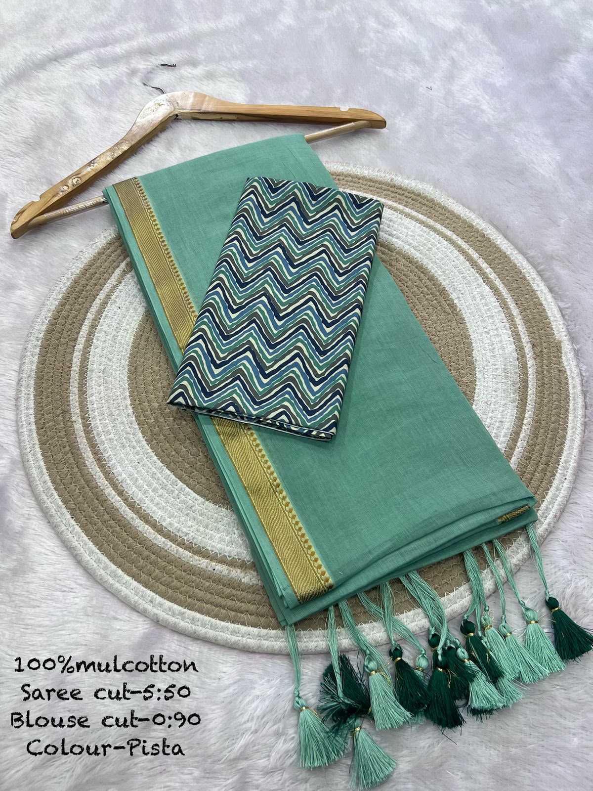 JMC10 Mul Cotton Saree