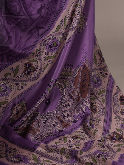 JSP1 - Soft Crepe Printed Saree