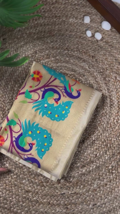 Soft Tissue Silk Saree