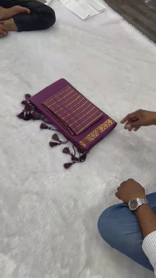 JMC14 Mul Cotton Saree