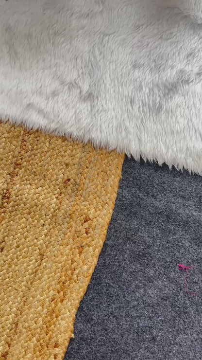 Pura Handloom Khadi Cotton Saree With Double Blouse HK18