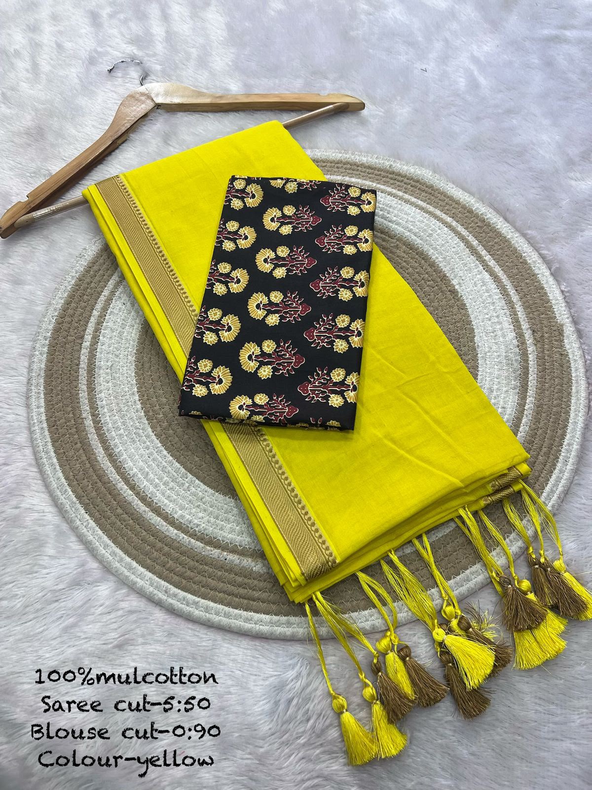 JMC10 Mul Cotton Saree