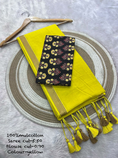 JMC10 Mul Cotton Saree